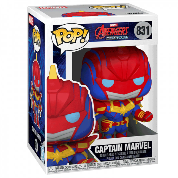 FUNKO POP! - MARVEL - Avengers Mech Strike Captain Marvel #831